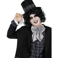 Funidelia Disfraces|Halloween*Disfraz de Sombrerero oscuro para hombre M