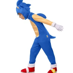 Funidelia Halloween|Disfraces*Disfraz de Sonic Deluxe para niños 5-6 años