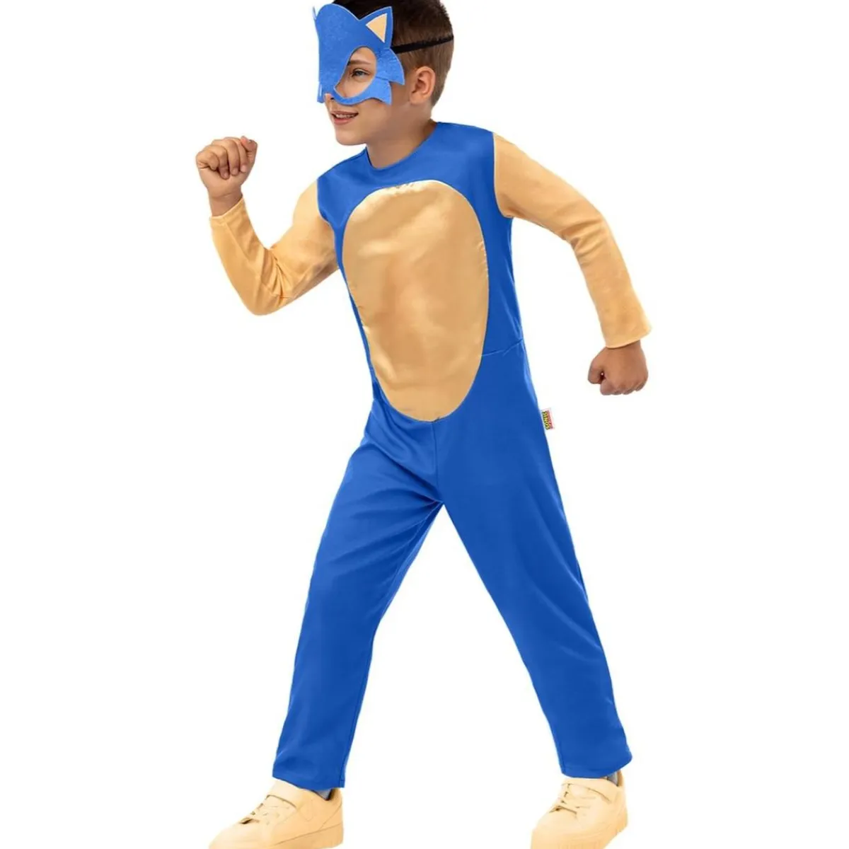 Funidelia Halloween|Disfraces*Disfraz de Sonic para niños 5-6 años