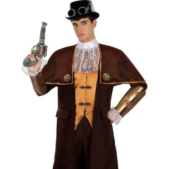 Funidelia Disfraces|Halloween*Disfraz de Steampunk elegante para hombre XXL