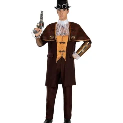 Funidelia Disfraces|Halloween*Disfraz de Steampunk elegante para hombre XL