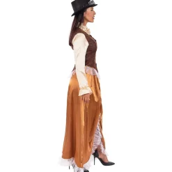 Funidelia Disfraces|Halloween*Disfraz de Steampunk largo para mujer XL
