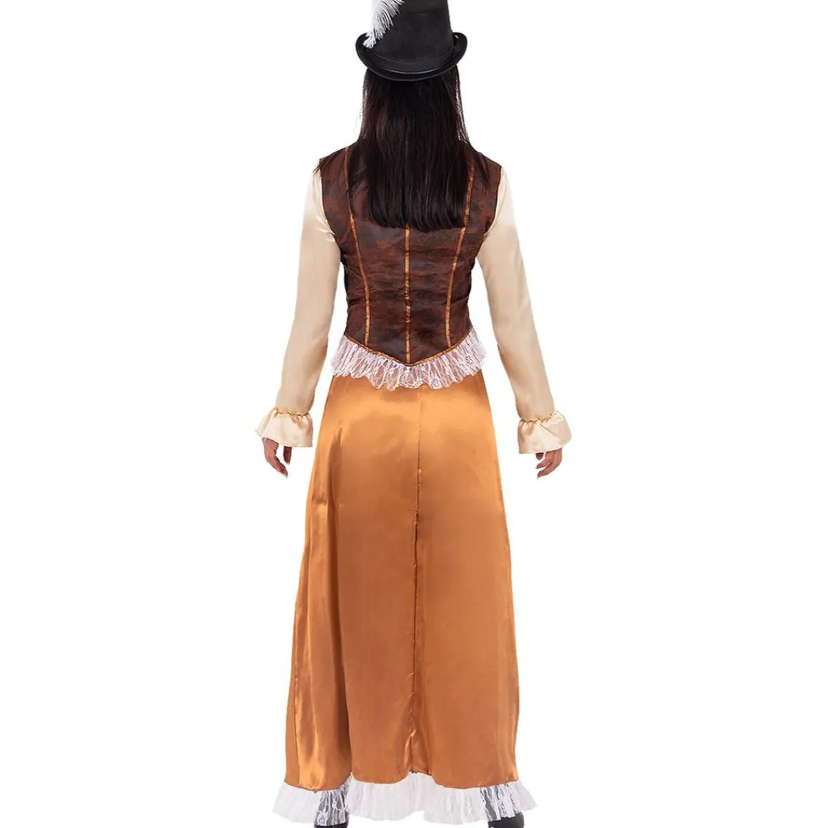 Funidelia Disfraces|Halloween*Disfraz de Steampunk largo para mujer XL