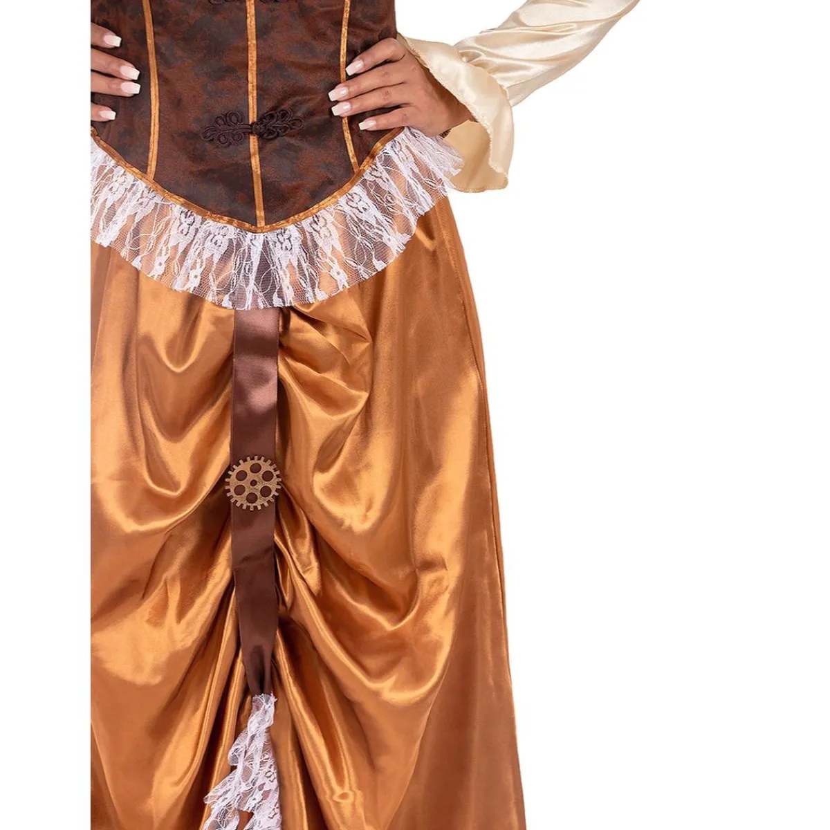 Funidelia Disfraces|Halloween*Disfraz de Steampunk largo para mujer XXL