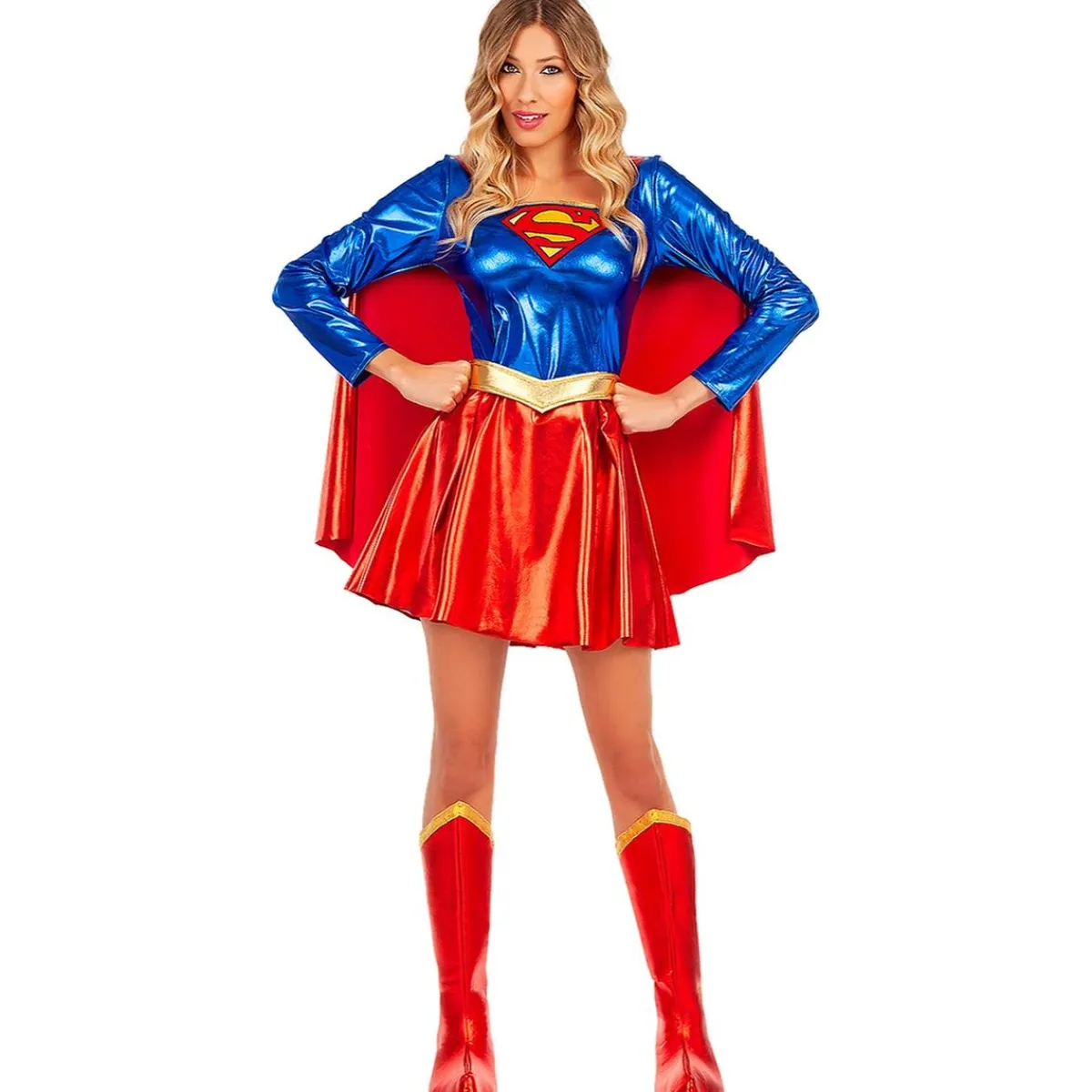 Funidelia Disfraces|Halloween*Disfraz de Supergirl sexy XS
