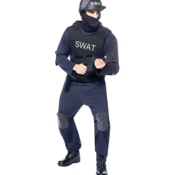 Funidelia Disfraces|Halloween*Disfraz de SWAT para hombre XL