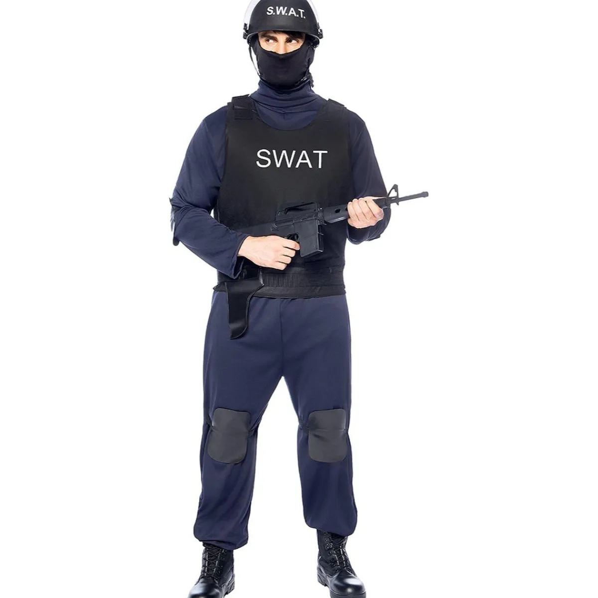 Funidelia Disfraces|Halloween*Disfraz de SWAT para hombre XL