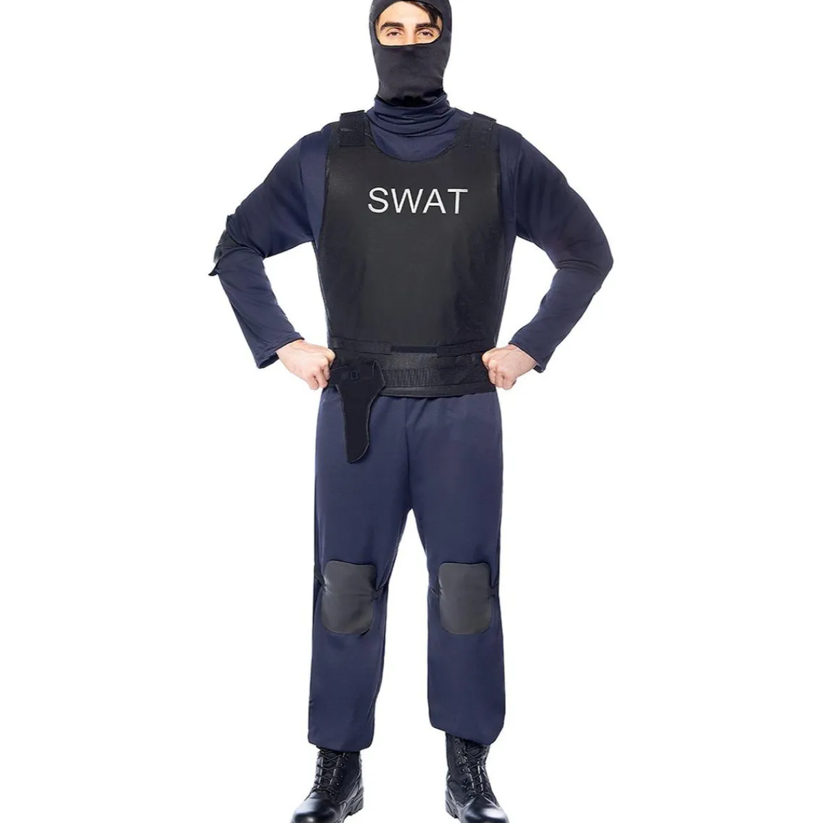 Funidelia Disfraces|Halloween*Disfraz de SWAT para hombre XL