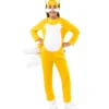 Funidelia Disfraces|Halloween*Disfraz de Tails Sonic niño 7-9 años