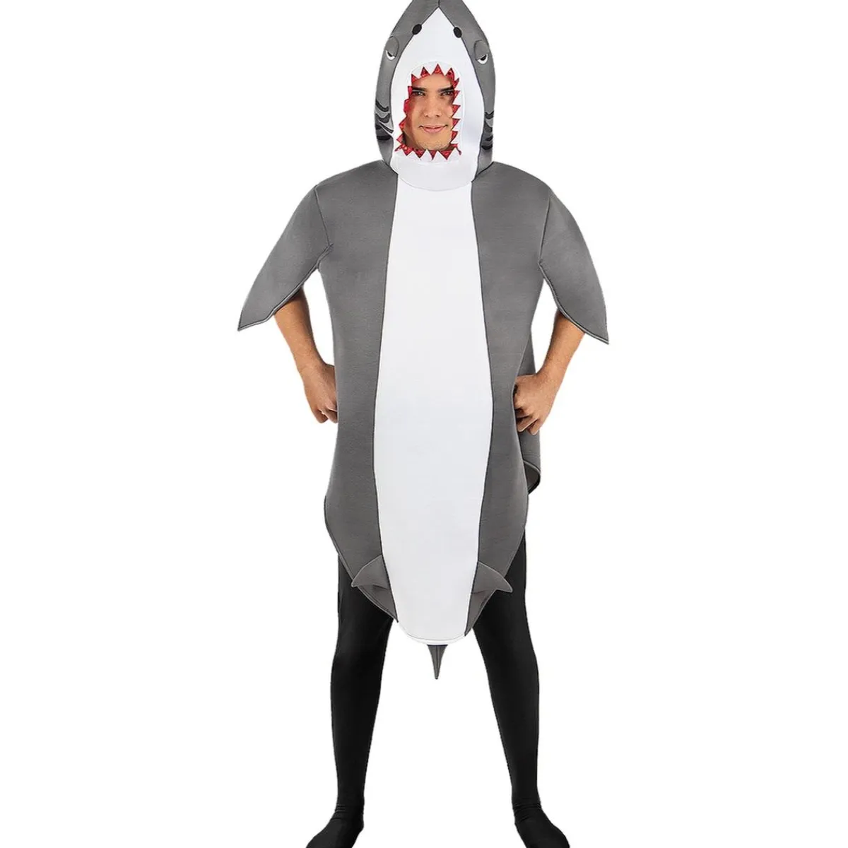 Funidelia Disfraces|Halloween*Disfraz de tiburón adulto L-XL
