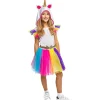 Funidelia Halloween|Disfraces*Disfraz de Unicornio para niña 5-6 años