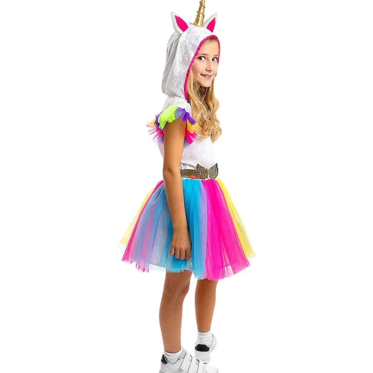 Funidelia Disfraces|Halloween*Disfraz de Unicornio para niña 3-4 años