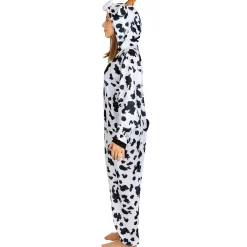Funidelia Disfraces|Halloween*Disfraz de vaca onesie para adulto S-M