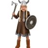 Funidelia Disfraces|Halloween*Disfraz de Vikingo para niña 5-6 años