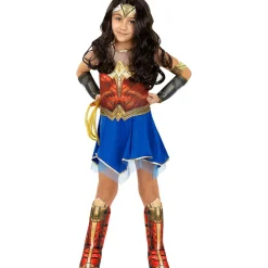 Funidelia Disfraces|Halloween*Disfraz de Wonder Woman 1984 para niña 7-9 años