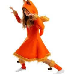 Funidelia Halloween|Disfraces*Disfraz de zorro para niña 7-9 años