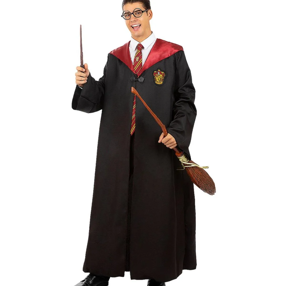 Funidelia Disfraces|Halloween*Disfraz Harry Potter para adulto - Gryffindor L