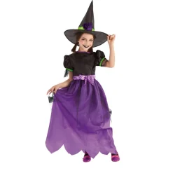 RUBIE'S Disfraces|Halloween*Disfraz infantil - Brujita glitter 5-7 años