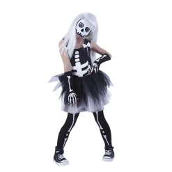RUBIE'S Disfraces|Halloween*Disfraz Infantil - Esquelita Tutuween 8-10 años