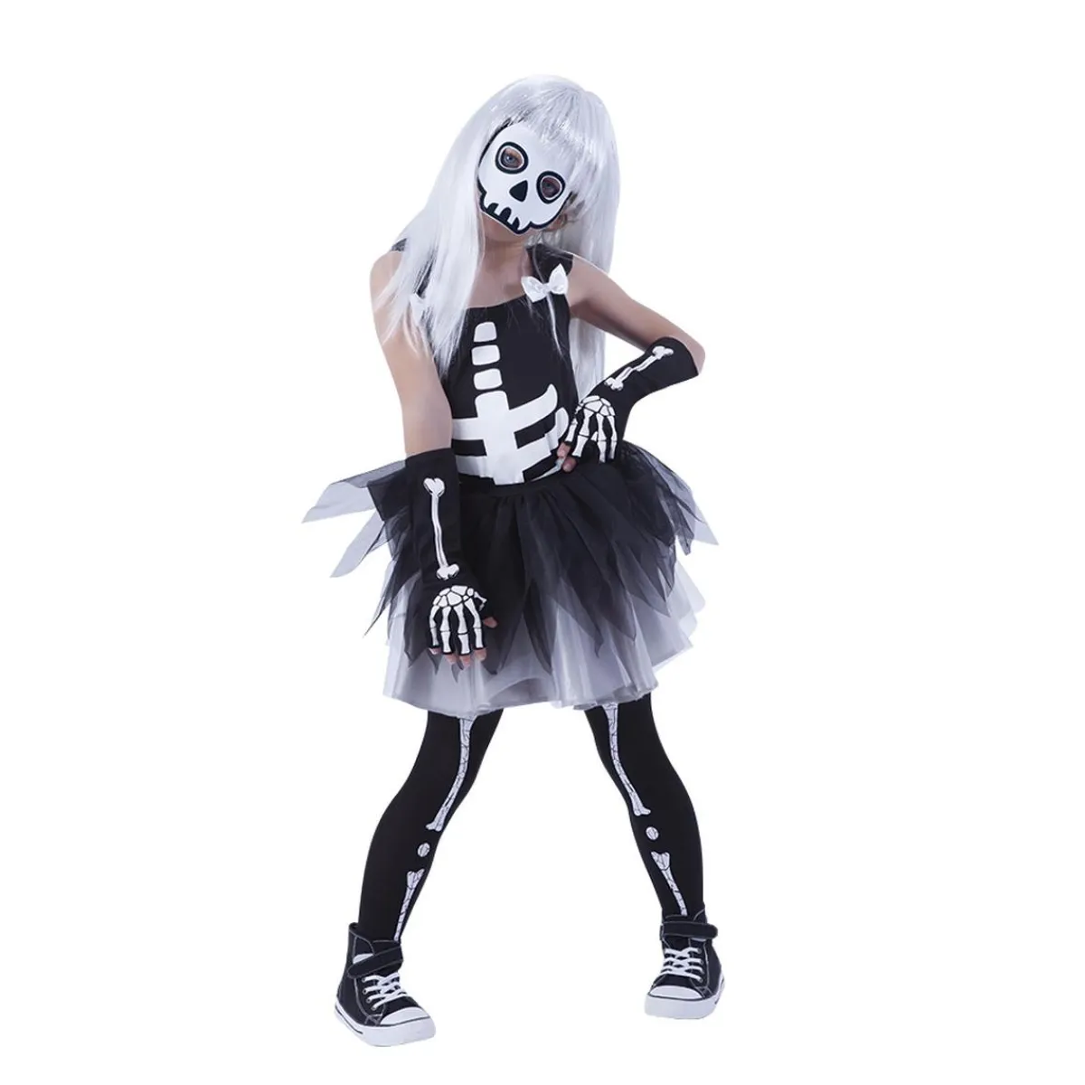 RUBIE'S Disfraces|Halloween*Disfraz Infantil - Esquelita Tutuween 8-10 años