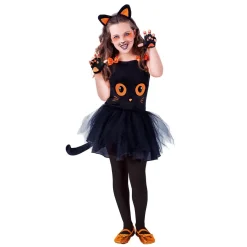 RUBIE'S Disfraces|Halloween*Disfraz Infantil - Gatita Negra Tutuween 5-7 años