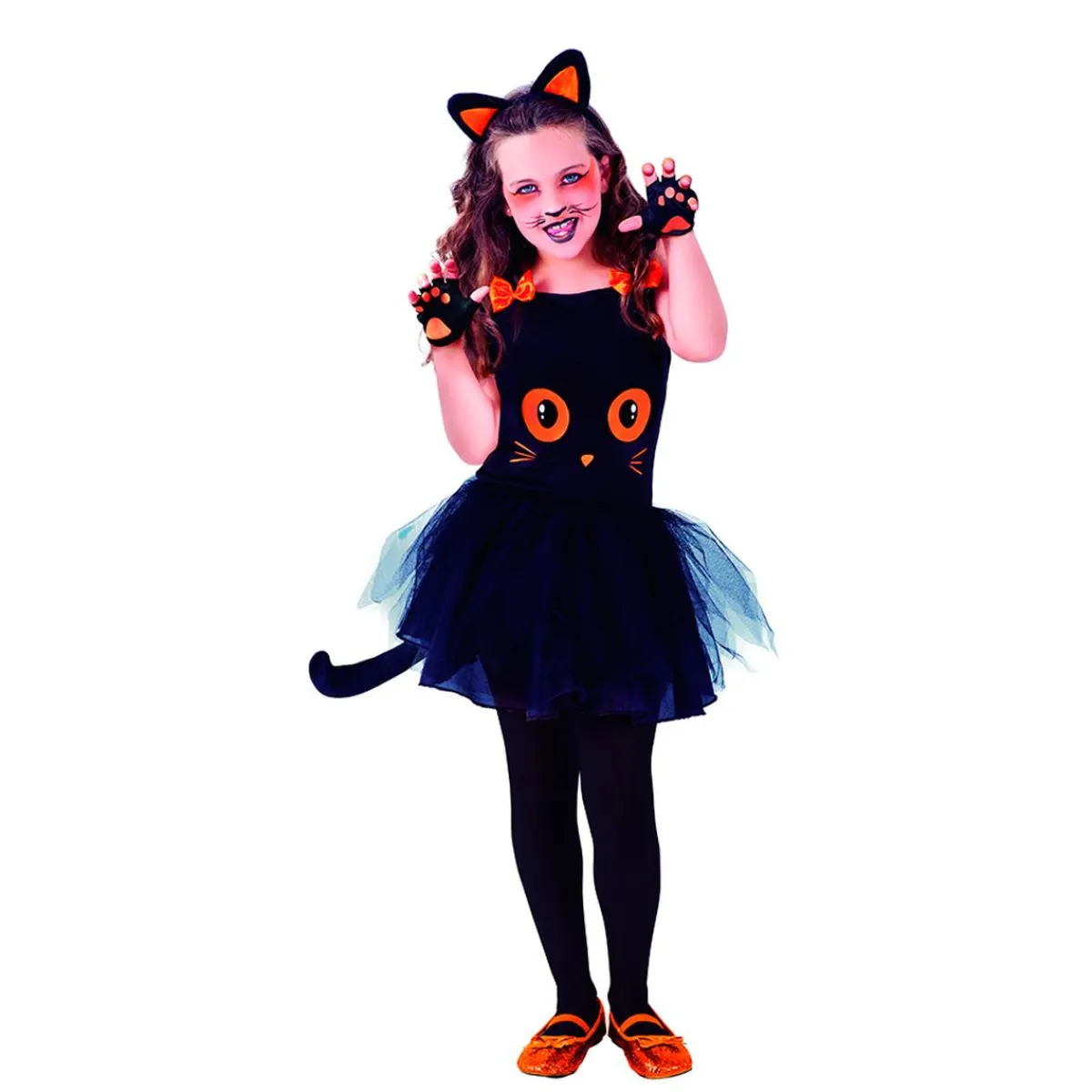 RUBIE'S Disfraces|Halloween*Disfraz Infantil - Gatita Negra 3-4 años