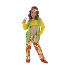 RUBIE'S Disfraces|Halloween*Disfraz Infantil - Hippie Niña 5-7 años