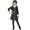 RUBIE'S Disfraces|Halloween*Disfraz infantil - Miércoles Addams talla M