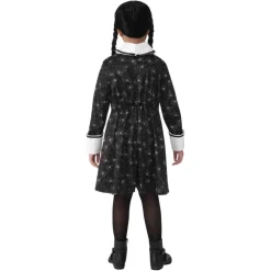 RUBIE'S Disfraces|Halloween*Disfraz infantil - Miércoles Addams talla M