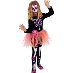 RUBIE'S Disfraces|Halloween*Disfraz Infantil - Sweet Skelita 5-7 años