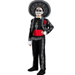 Funidelia Disfraces|Halloween*Disfraz infantil Día de los Muertos (5-6 años)