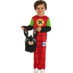 RUBIE'S Disfraces|Halloween*Disfraz infantil de Bing - Talla 4 años (100-107 cm)