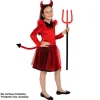 Funidelia Disfraces|Halloween*Disfraz infantil de Diablesa (5-6 años)