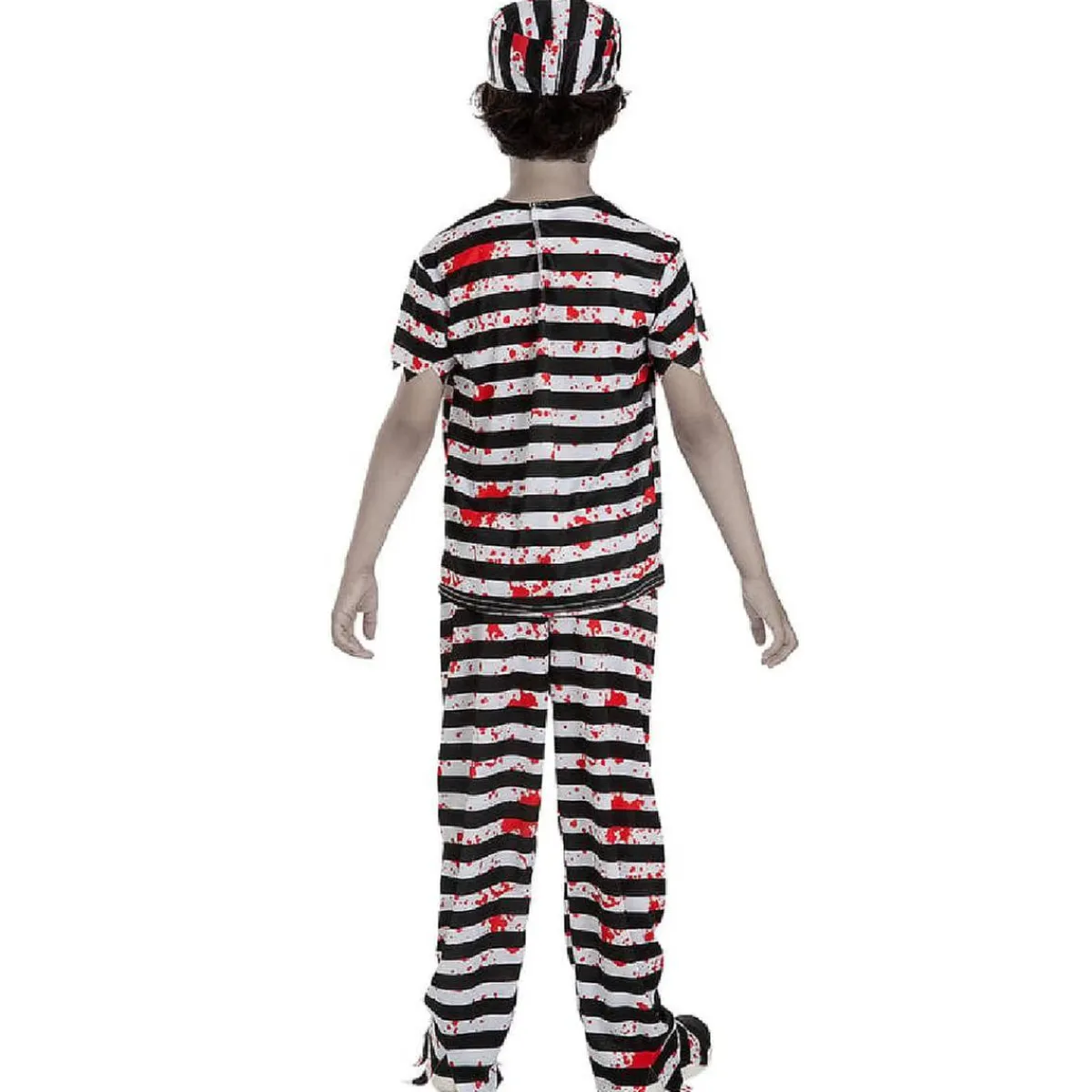 Funidelia Disfraces|Halloween*Disfraz infantil de Prisionero Zombie (7-9 años)