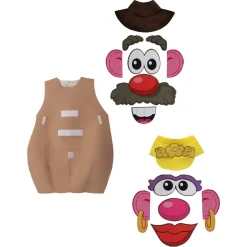 Funidelia Disfraces|Halloween*Disfraz Mr & Mrs Potato niños 3-6 años