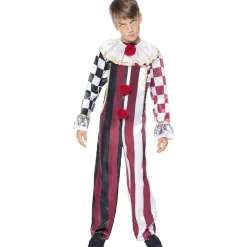 Funidelia Disfraces|Halloween*Disfraz Payaso Terrorífico Premium niño 7-9 años