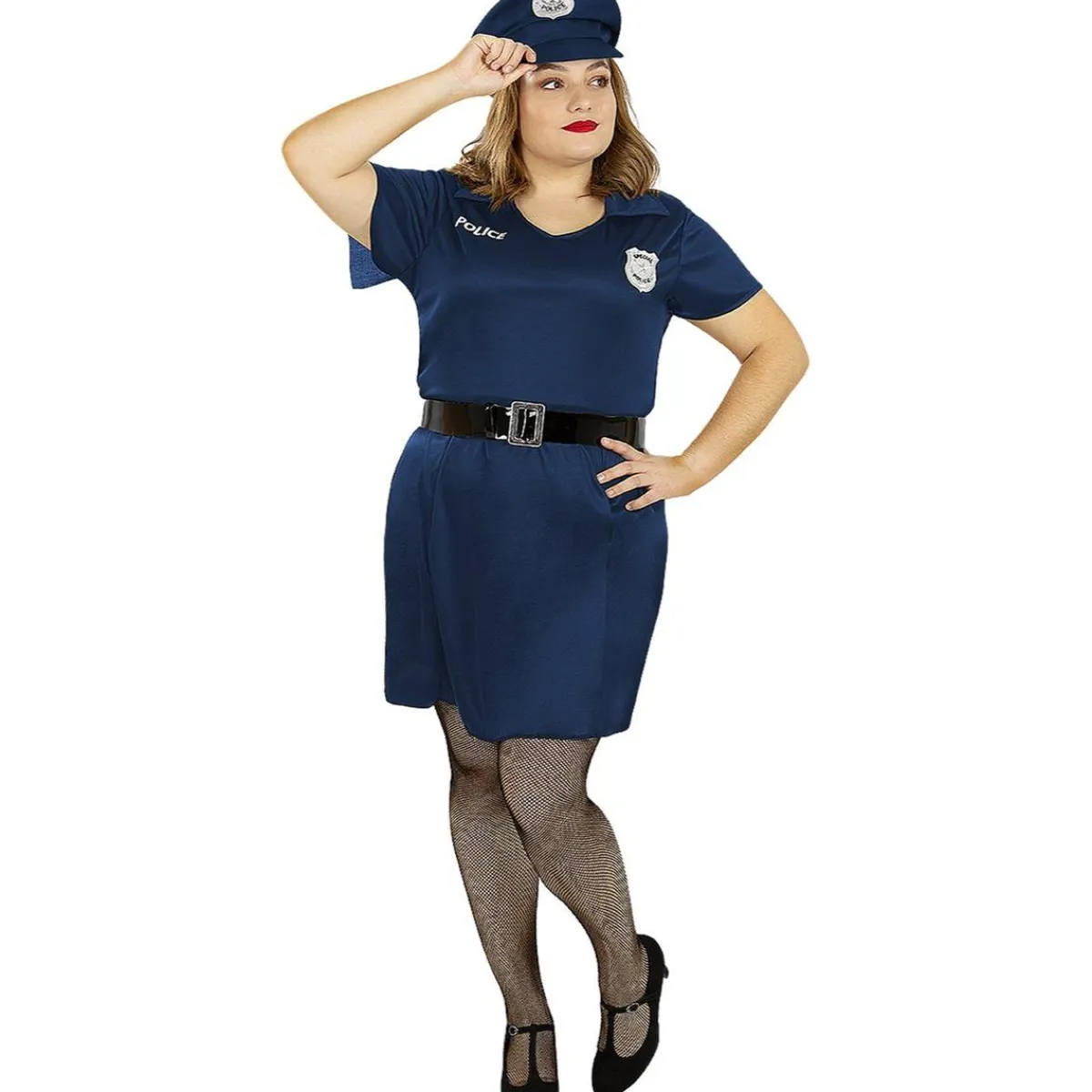 Funidelia Halloween|Disfraces*Disfraz policía para mujer XS