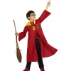 Funidelia Disfraces|Halloween*Disfraz Quidditch Gryffindor niños 5-6 años