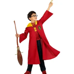 Funidelia Disfraces|Halloween*Disfraz Quidditch Gryffindor niños 5-6 años