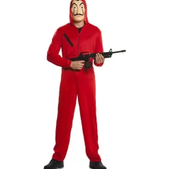 CLEMENTONI Disfraces|Halloween*Disfraz unisex de rapinador con máscara para Halloween, talla M/L ㅤ