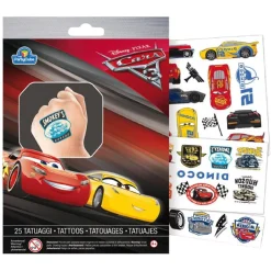 TOYS "R" US Artículos De Fiesta Y Regalos*Disney - Cars - Set 25 tatuajes