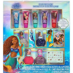 VALUVIC Muñecas*Disney - Juego maquillaje con esmalte de uñas y brillo labios