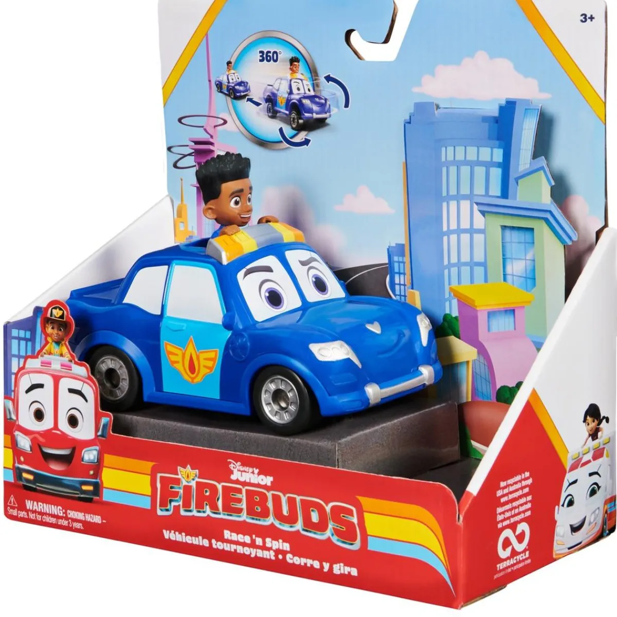 SPIN MASTER Coleccionables Y Mini Mundos*Disney - Junior action vehículo de Disney ㅤ