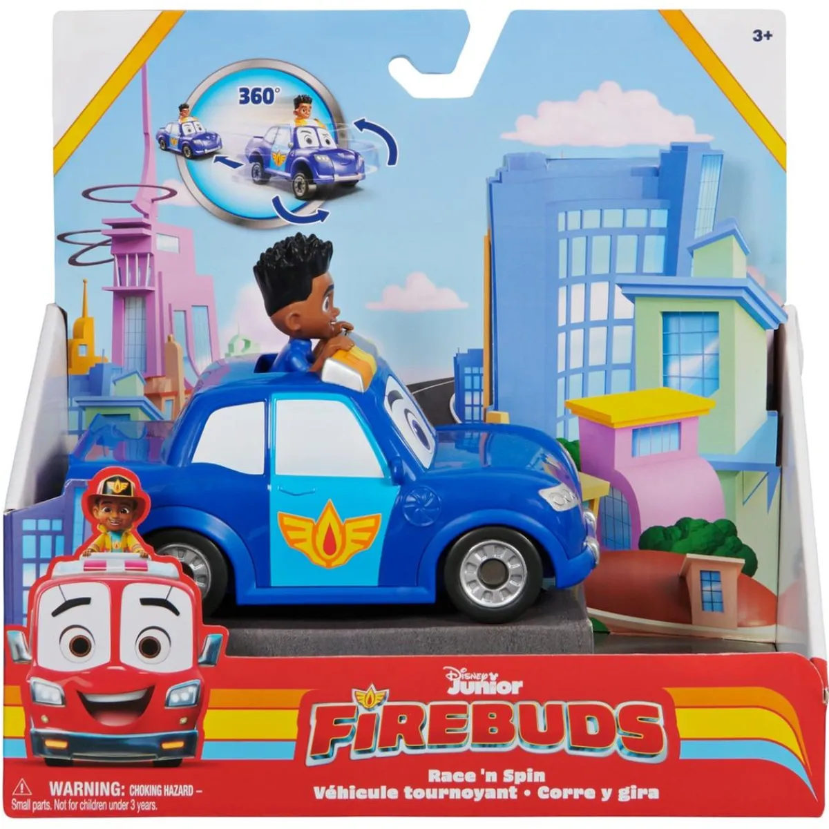 SPIN MASTER Coleccionables Y Mini Mundos*Disney - Junior action vehículo de Disney ㅤ