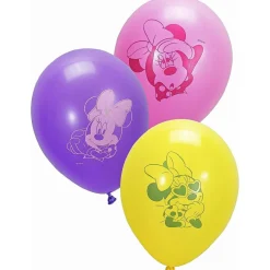 MINNIE MOUSE Artículos De Fiesta Y Regalos*Disney - - Pack 10 globos medianos Minnie (varios modelos)
