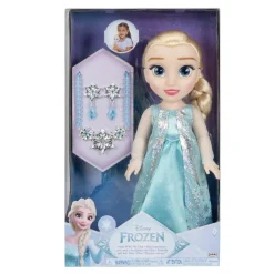 FROZEN Muñecas*Disney - Muñeca Elsa 38 cm con collar y pendientes