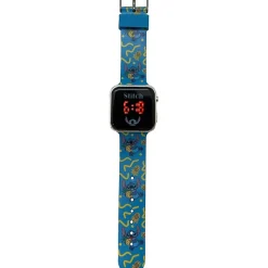KIDS EUROSWAN S.L. Coleccionables Y Mini Mundos*Disney - Reloj LED infantil Lilo y Stitch ㅤ