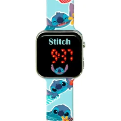 KIDS EUROSWAN S.L. Coleccionables Y Mini Mundos*Disney - Stitch reloj led