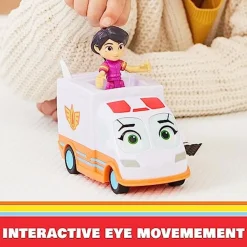 SPIN MASTER Coleccionables Y Mini Mundos*Disney - Vehículo de rescate Firebuds Core Violet y Axl ㅤ