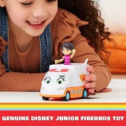 SPIN MASTER Coleccionables Y Mini Mundos*Disney - Vehículo de rescate Firebuds Core Violet y Axl ㅤ